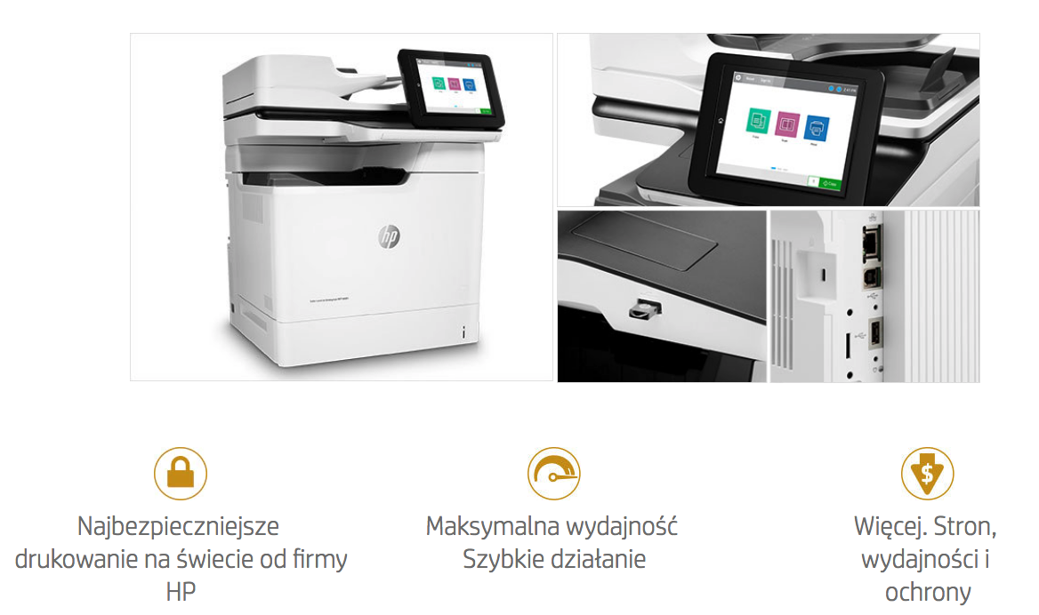 Poznaj drukarki i urządzenia wielofunkcyjne HP LaserJet Enterprise serii 600